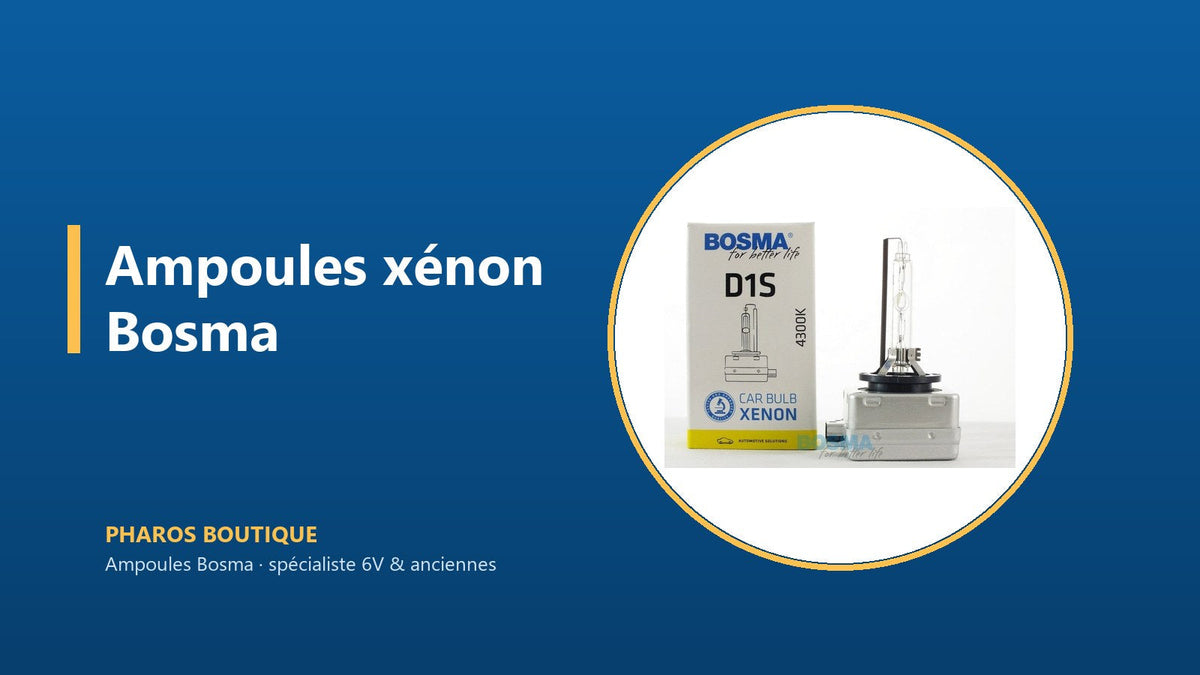 Ampoule xénon D1S Bosma