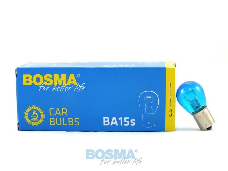 Ampoule BA15S 21W 12V BLEU - p21w