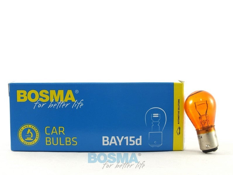 Ampoule BAY15d 21/5W 12V p21/5w ORANGE