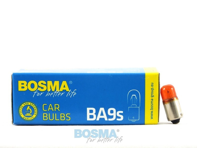 BA9S Bulb 4W 12V 8.5X28 RED