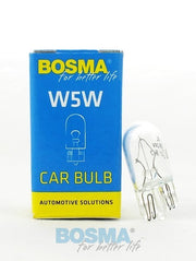 10x Ampoules W5W T10 5W W2.1x9.5d 12V 501236