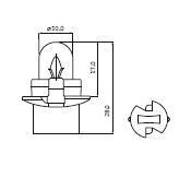 B12.3d 2CP 12V BLANC HONDA