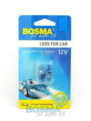 2x Ampoules T10 1XLED BLEU 12V 2427