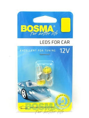 Ampoules T10 JAUNE 12V 3X LED