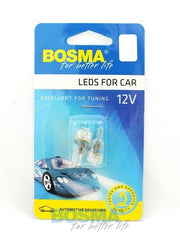 2x Ampoules W5W T10 3X LED BLANC 12V