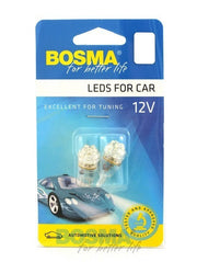 2x Ampoules T13 BLANC 12V 6X LED