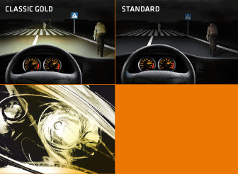 H7 55W CLASSIC GOLD PX26d 12V 2 BULBS PACK