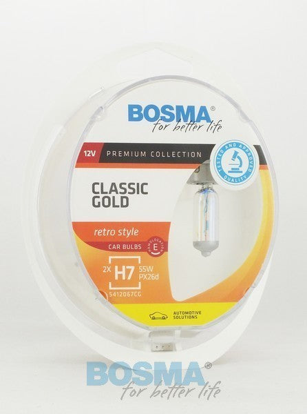 PACK H7 55W CLASSIC GOLD PX26d 12V 2 AMPOULES