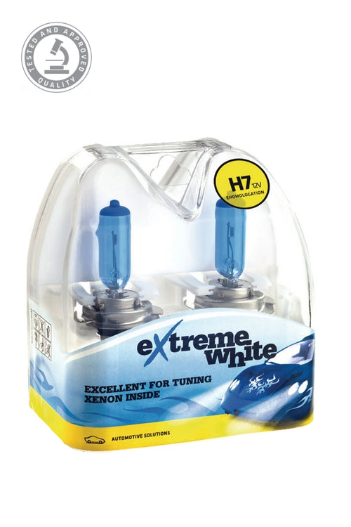 PACK H7 100W 12V PX26d EXTREME WHITE MAX POWER
