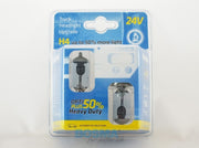 2x Ampoules H4 P43t 75/70W 24V +50% HEAVY DUTY OPTIPLUS