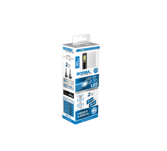 2x H1 LED Bulbs Plug & Play
