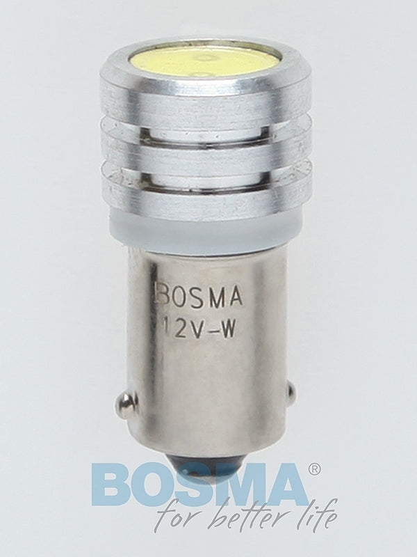 2x Ampoules T4W BA9S SMD 7080 LED BLANC 12V