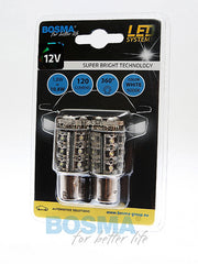 2x Ampoules P21/5W LED FLUX BAY15D 12V