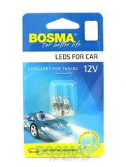 4x W1.2W T5 LED WHITE Bulbs 12V