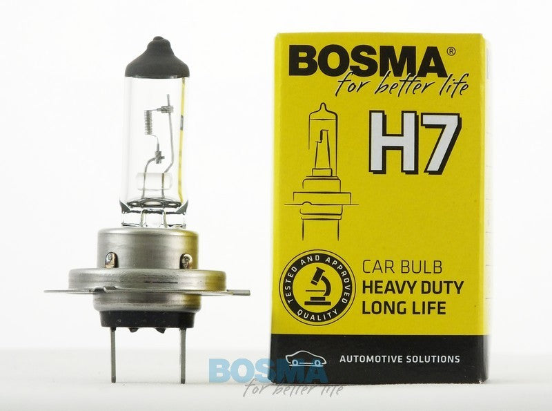 Bulb H7 LLHD 55W PX26d 12V BOSMA