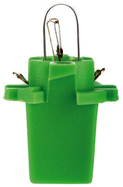 Ampoule voyant B8.7d 2W 12V VERT 1286