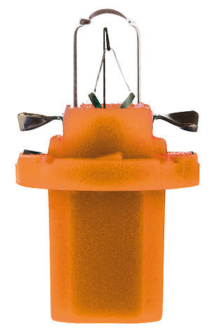Ampoule voyant BX8.5d 1W 12V ORANGE