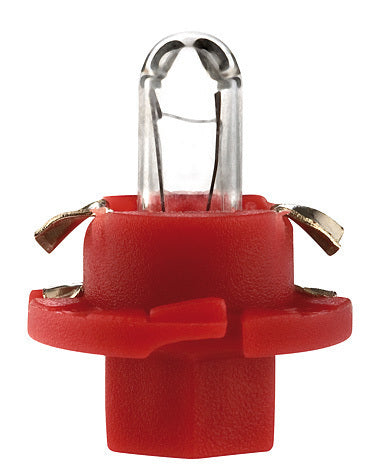Ampoule BX8.4d 24V 1.5W ROUGE