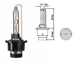 Ampoule XENON D2S 35W 85V P32D-2 4300K