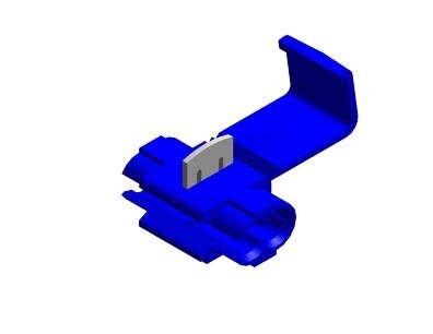 50x BLUE 1560 Self-Stripping Tap Connectors