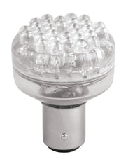 2x Ampoules BAY15D 30X LED BLANC 12V