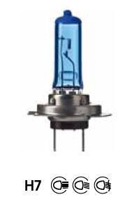 PACK H7 55W 12V PX26d EXTREME WHITE