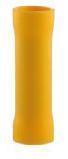 Boite de 50 Cosses Prolongateur Jaune 6.6mm 551