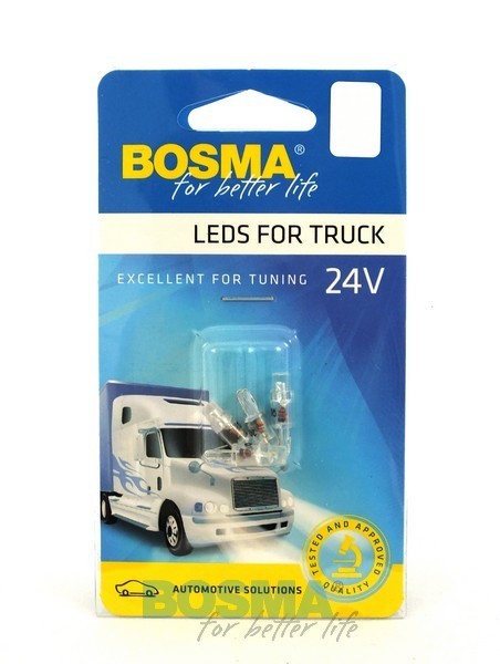4x Ampoules T5 1X LED BLANC 24V