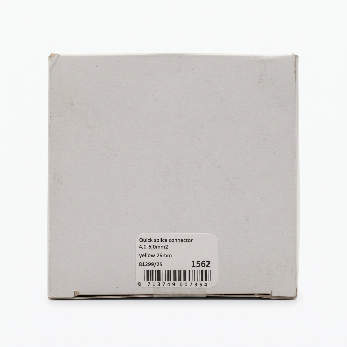 Boite de 25 Cosses auto-dénudantes Jaune 4.0-6.0mm² 1562