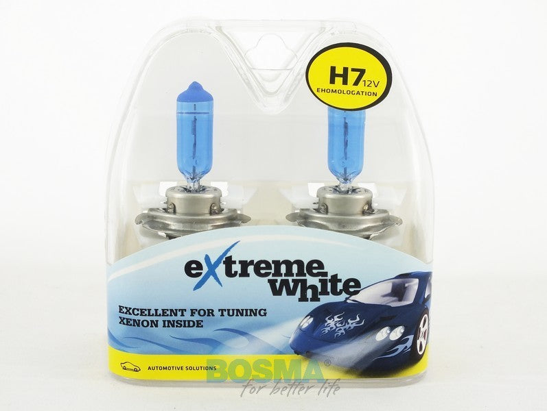 PACK H7 100W 12V PX26d EXTREME WHITE MAX POWER