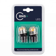 Ampoules LED P27/7W 3157 12V 24V CANBUS (x2) - BNS31
