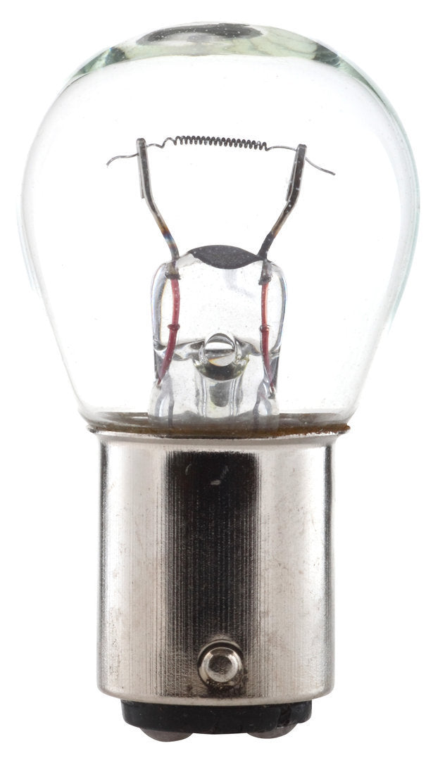 Ampoule BA15D 15W 12V 25X47 1 filament - 2 plots