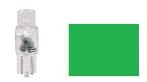 4x Ampoules T5 1X LED T5 VERT WIDE VIEW 12V