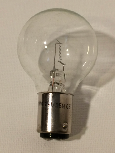 Ampoule BA15D 35W 24V 35X56