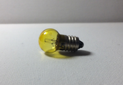 Ampoule E10 15X27 12V 7.5W JAUNE 511243