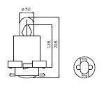 EBS-R / BAX 24V 1.2W YELLOW Bulb