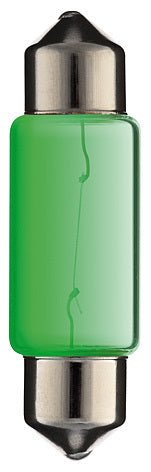 Festoon Bulb SV8.5 5W 10X36 24V GREEN