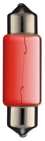 SV8.5 Festoon Bulb 5W 10X36 24V RED