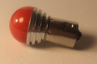 2x PY21W 24V LED ORANGE 9SMD BAU15S Bulbs