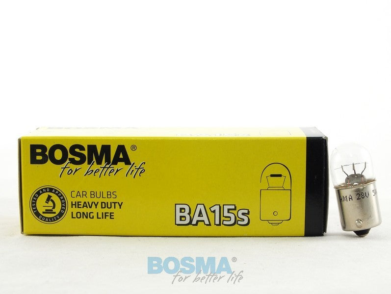 R10W 'Heavy Duty' Bulb 24V BA15S 10W