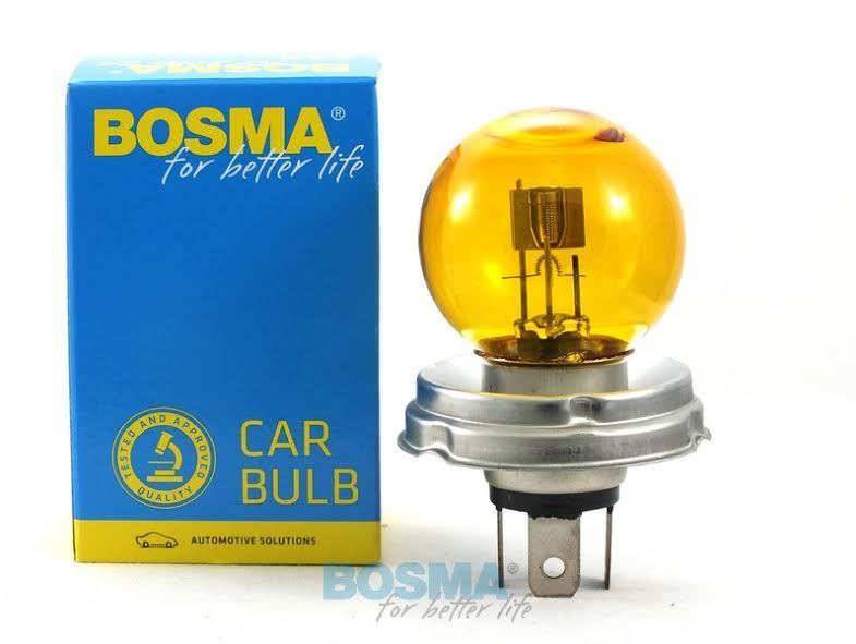 R2 P45t 45/40W YELLOW 6V European bulb