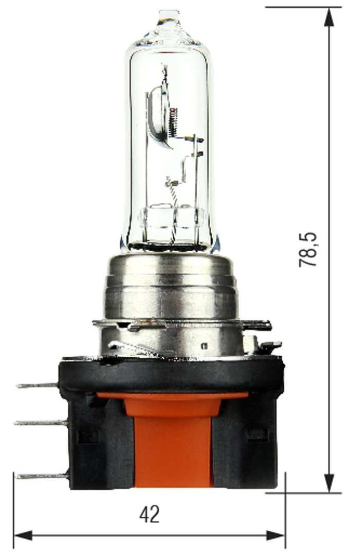 Ampoule H15 PGJ23t-1 15/55W 12V 501315