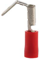10x Red Spade Connectors 6.3x0.8mm 561