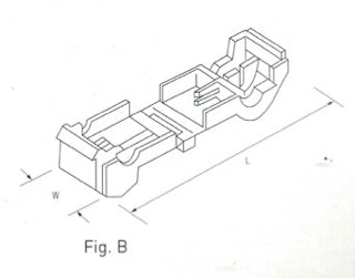 50x Blue Self-stripping Connectors 1.5-2.5mm² 952