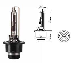 XENON D2R Bulb 35W 85V P32d3 4300K