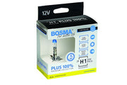 2 H1 P14.6s 55W 12V +100% PACK bulbs