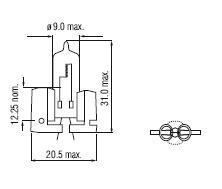 Ampoule H2 55W X511 6V