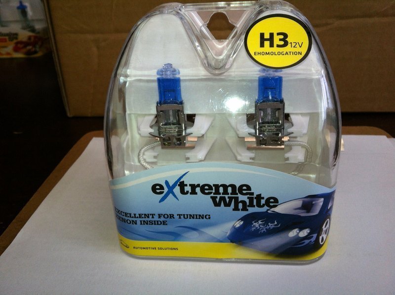 PACK H3 100W 12V PK22s EXTREME WHITE