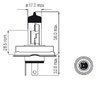 Ampoule H4 P45t Code européen 60/55W 12V JAUNE 501206458