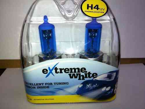 PACK H4 EXTREME WHITE MAX POWER 100/90W P43t 12V